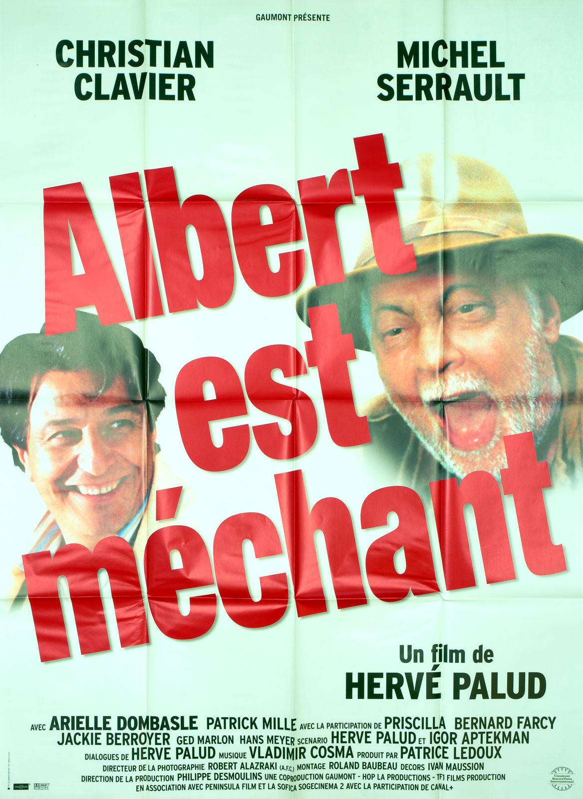 Albert est méchant Affiche cine