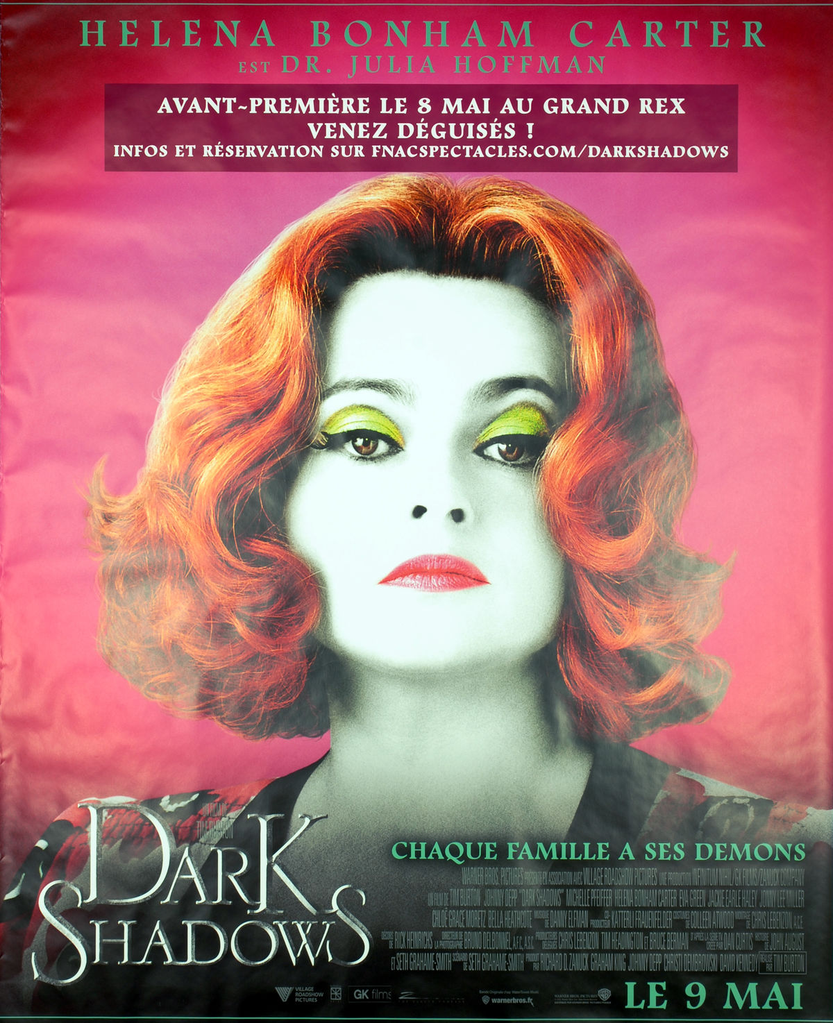 Dark Shadows Affiche Cine 