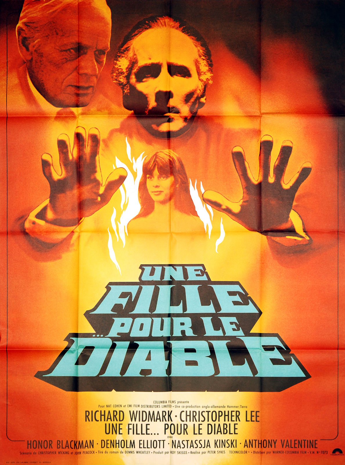 Une Fille Pour Le Diable Affiche Cine