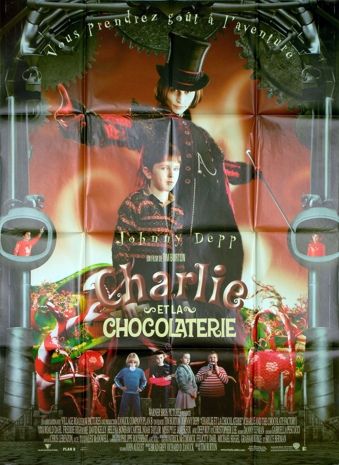 Charlie la chocolaterie promo film