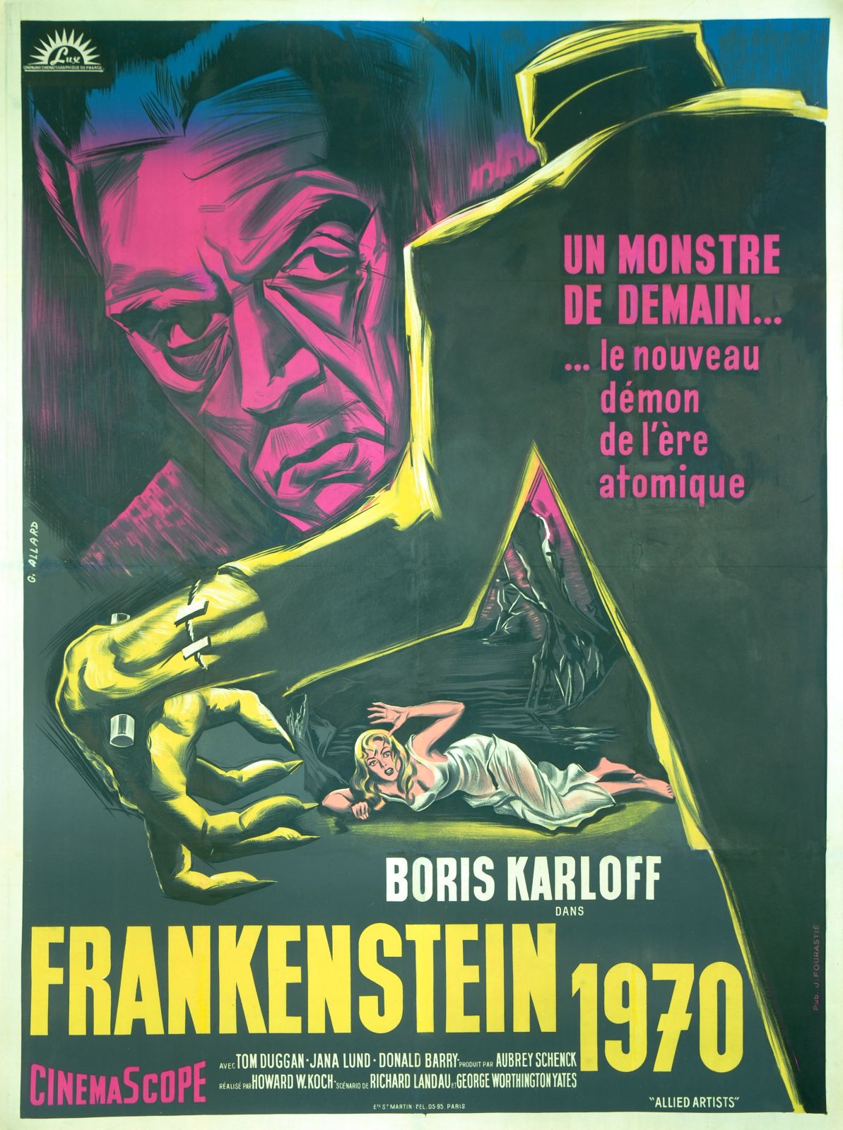 Frankenstein 1970 | Affiche-cine