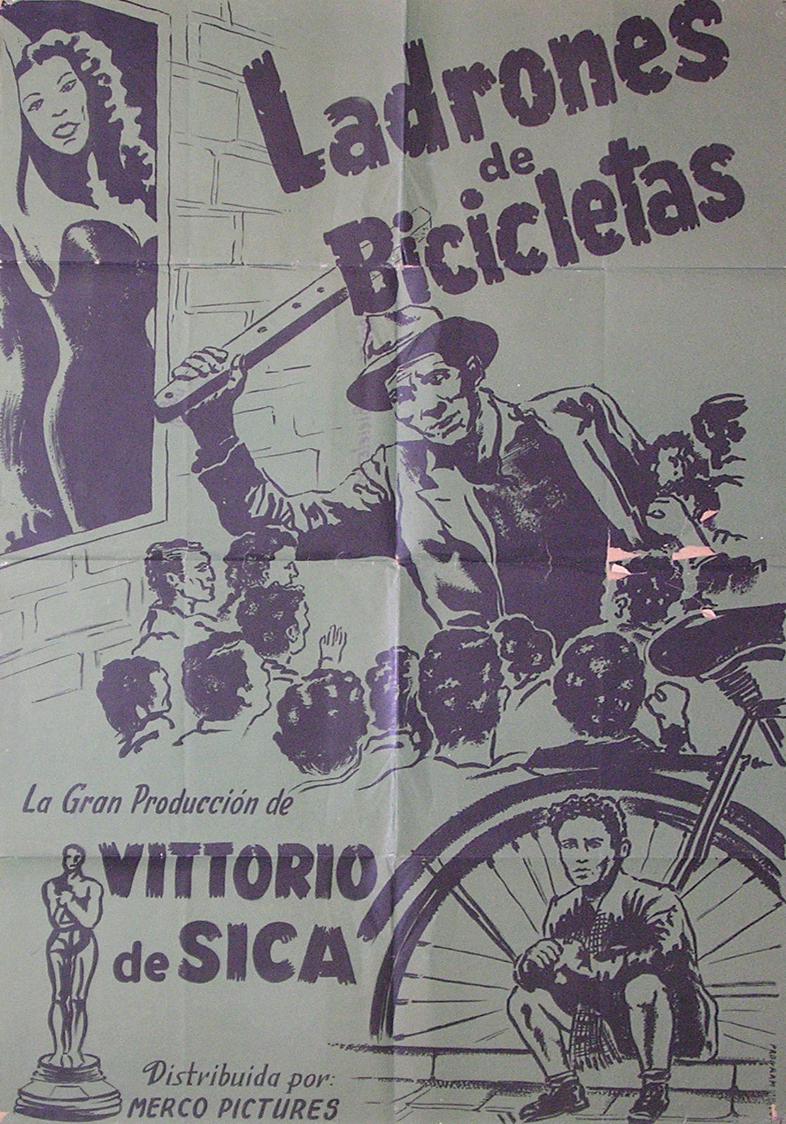 le voleur de bicyclette affiche