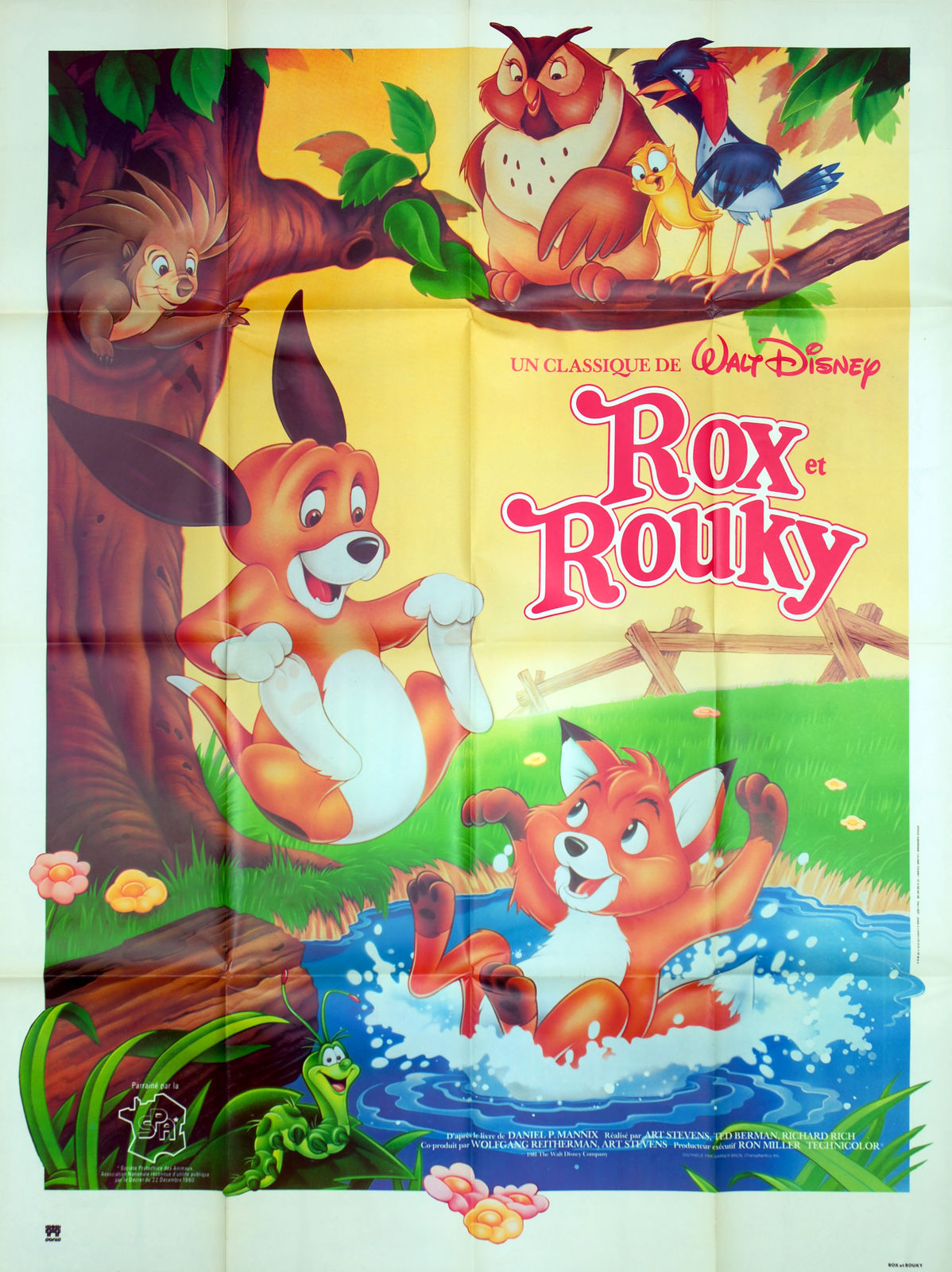 Rox Et Rouky Affiche Cine