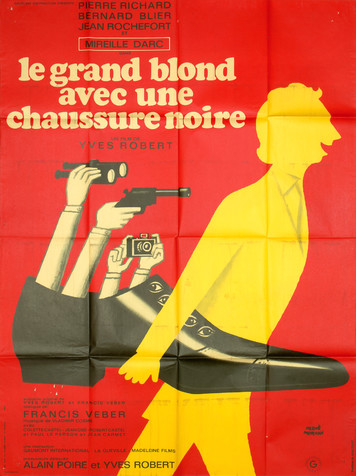 Le Grand Blond avec une chaussure noire