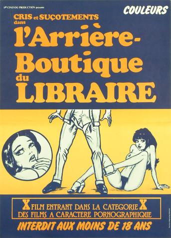 Cris et suçotements dans l'arrière-boutique du libraire