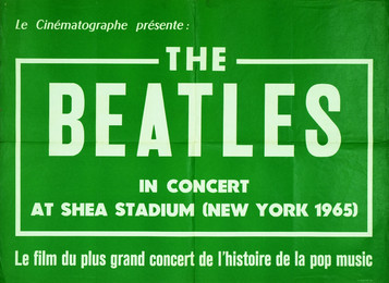 The Beatles in concert at Shea Stadium à New-York