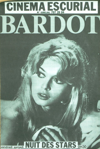 Brigitte Bardot, cinéma Escurial