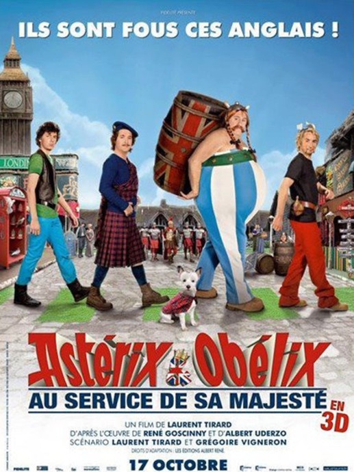 Astérix et Obélix au service de sa Majesté