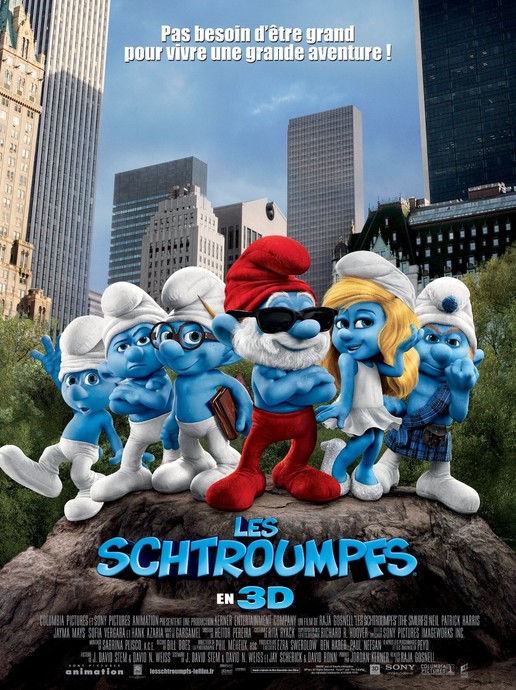 Les Schtroumpfs en 3D