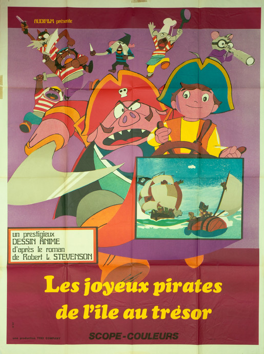 Les Joyeux Pirates De L Ile Au Tresor Affiche Cine