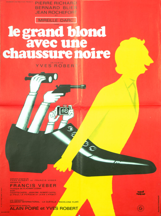 Le Grand Blond avec une chaussure noire