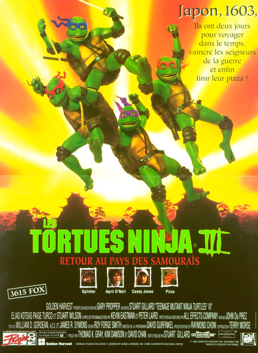 Les Tortues Ninja 3 : Retour au pays des samouraïs